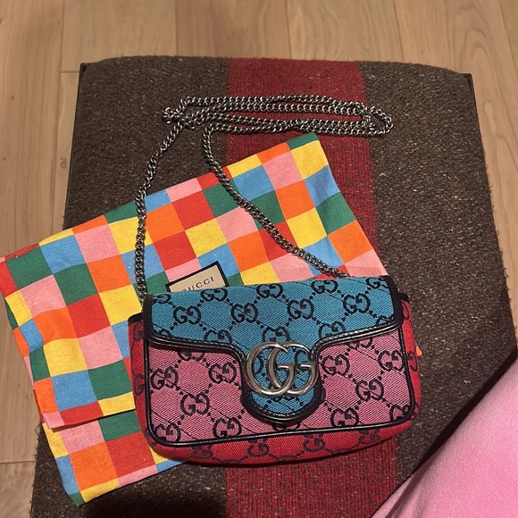 Gucci Handbags - Newness alert - Gucci multicolor mini!
